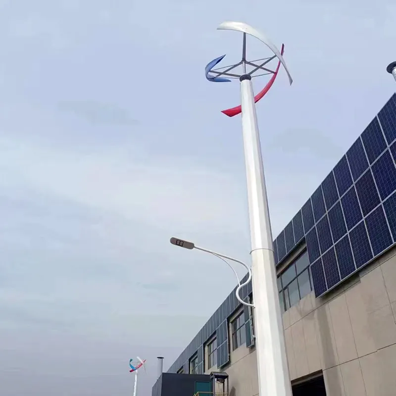 DHC Vertical Axis X-12kw Wind And Solar Complementary System