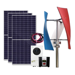 DHC vertical axis 12KW wind and solar complementary system