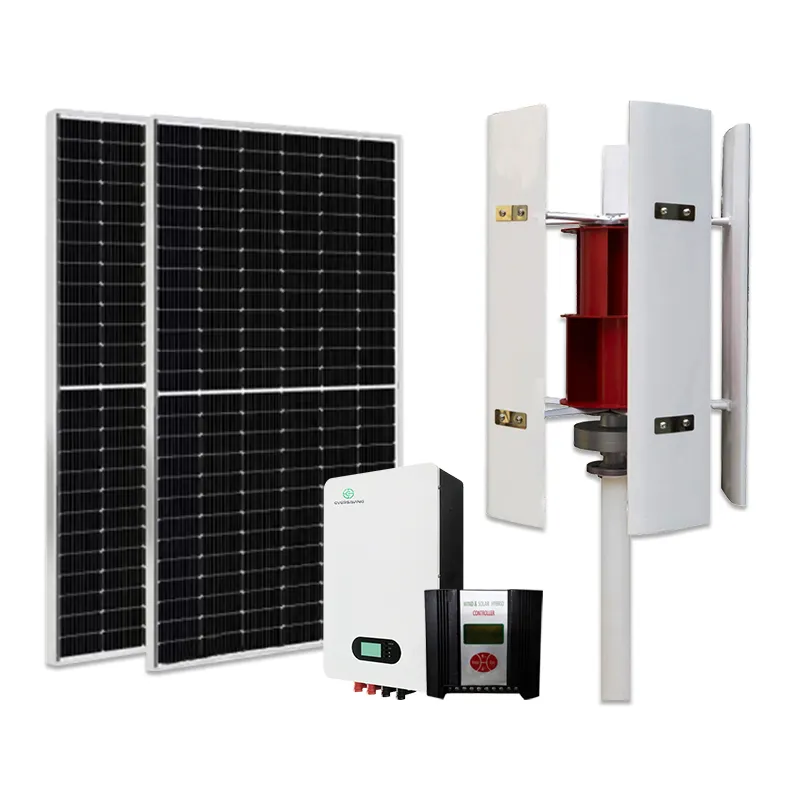 DHC Vertical Axis H-530 30KW Wind And Solar Complementary System