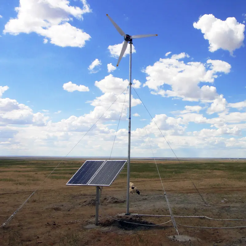 DHC M-400W 500W 600W 800W 1000W Horizontal Axis Wind And Solar Complementary System