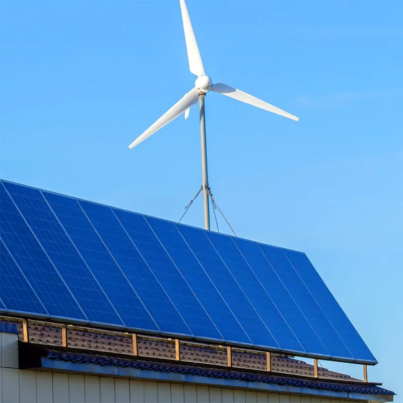 DHC Horizontal Axis L-1KW 1.5KW 2KW 3KW Wind And Solar Complementary System